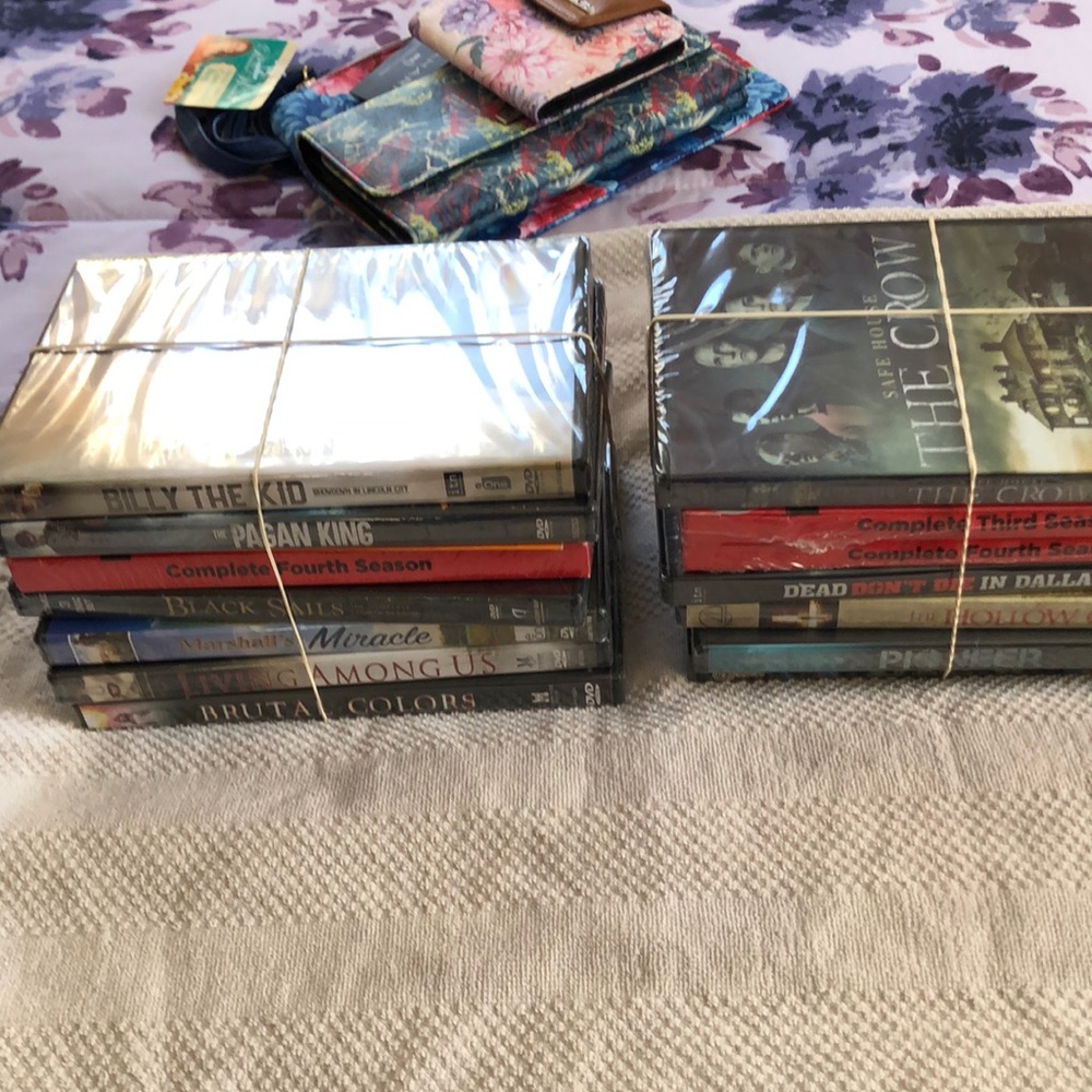 New DVD. 16 new wrapped and new used.
